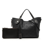 Louis Vuitton Monogram Mahina Hina PM 2-Way Shoulder Bag Noir Black Leather — view 7