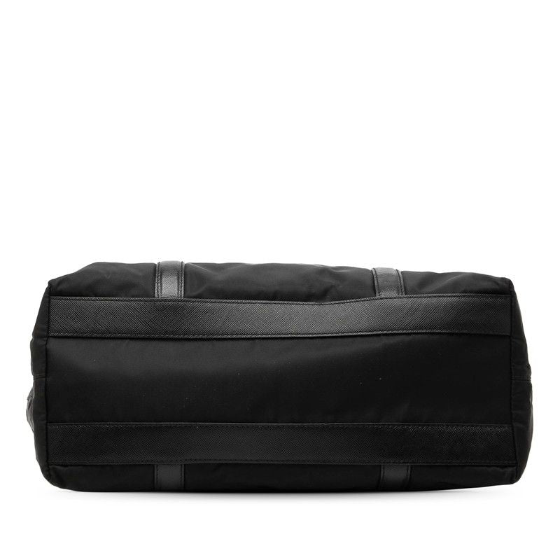 Prada Tote Black Nylon Leather — view 3