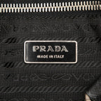 Prada Tote Black Nylon Leather — view 5