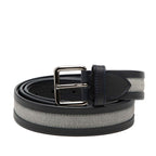Louis Vuitton 100 40 Navy Gray Leather Suede 1- Belt