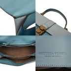 Bottega Veneta Piazza 2-Way Shoulder Bag Light Blue Leather — view 9
