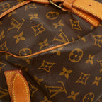Louis Vuitton Monogram Saumur 43 Crossbody Shoulder Bag Brown Leather — view 4