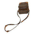 Louis Vuitton Monogram Amazon Crossbody Shoulder Bag Brown Leather — view 8
