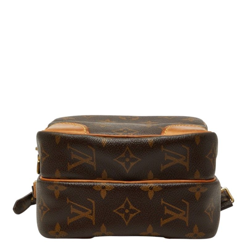 Louis Vuitton Monogram Amazon Crossbody Shoulder Bag Brown Leather — view 3