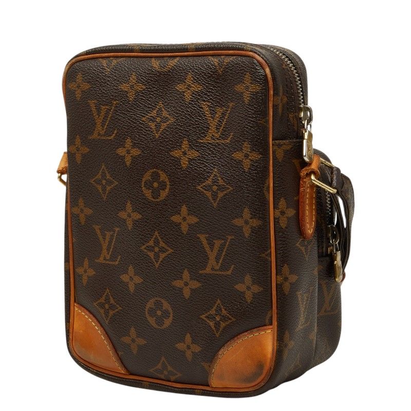 Louis Vuitton Monogram Amazon Crossbody Shoulder Bag Brown Leather — view 2
