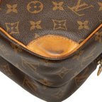 Louis Vuitton Monogram Amazon Crossbody Shoulder Bag Brown Leather — view 6
