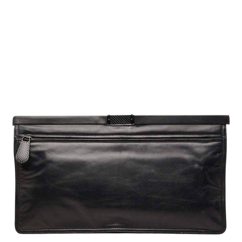 Bottega Veneta Clutch Black Leather