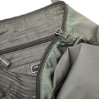 Prada 2-Way Shoulder Bag Gray Nylon Saffiano Leather — view 8