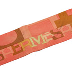 Hermes Twilly Capitales Scarf Pink Multicolor Silk — view 2