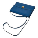 Louis Vuitton Epi Pochette Arche Shoulder Bag Toledo Blue Leather — view 7