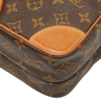 Louis Vuitton Monogram Amazon Crossbody Shoulder Bag Brown Leather — view 6
