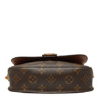 Louis Vuitton Monogram Mini Saint Cloud Shoulder Bag Brown Leather — view 3