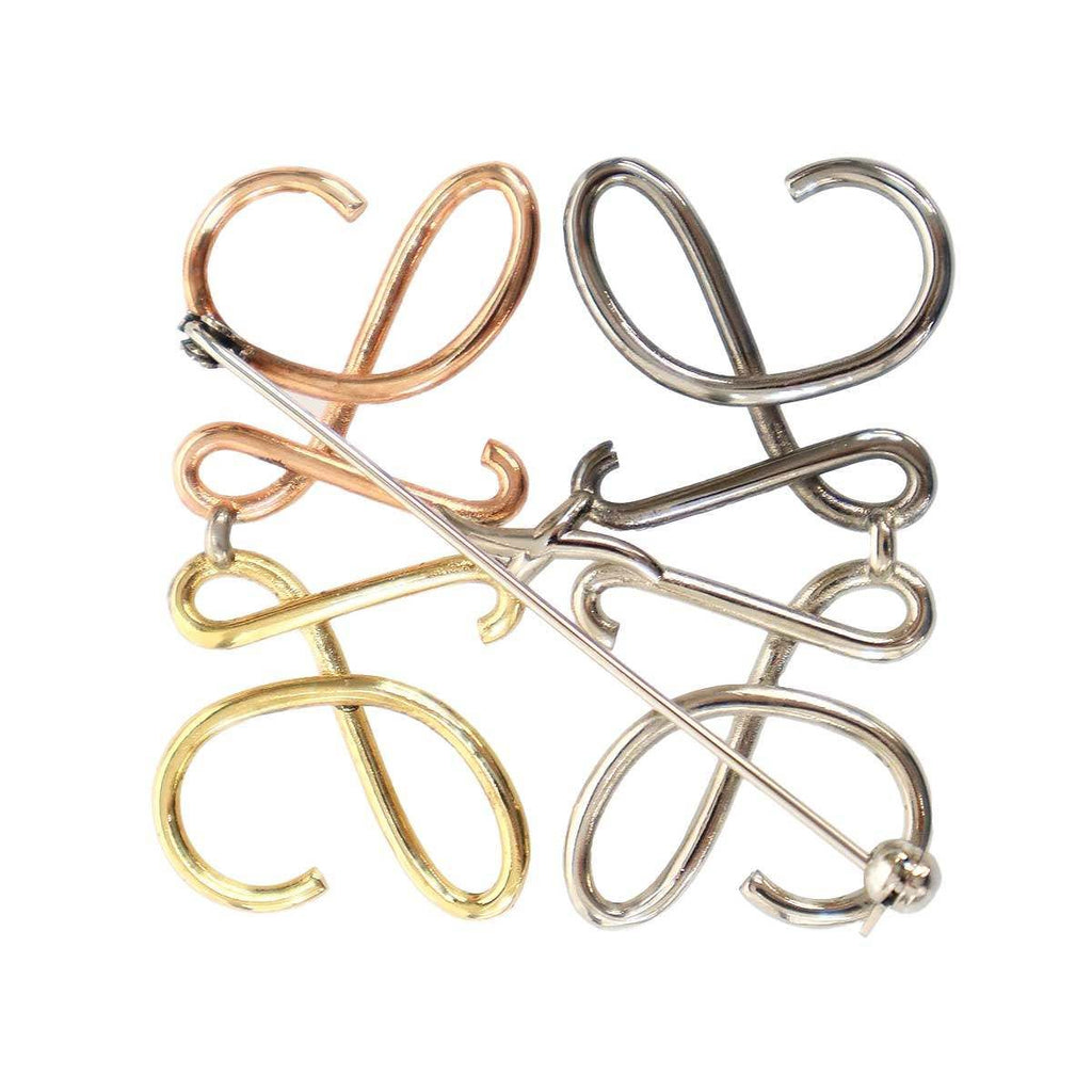Loewe Anagram Brooch — view 2