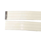 Dior Homme Leather Belt White 90 — view 2