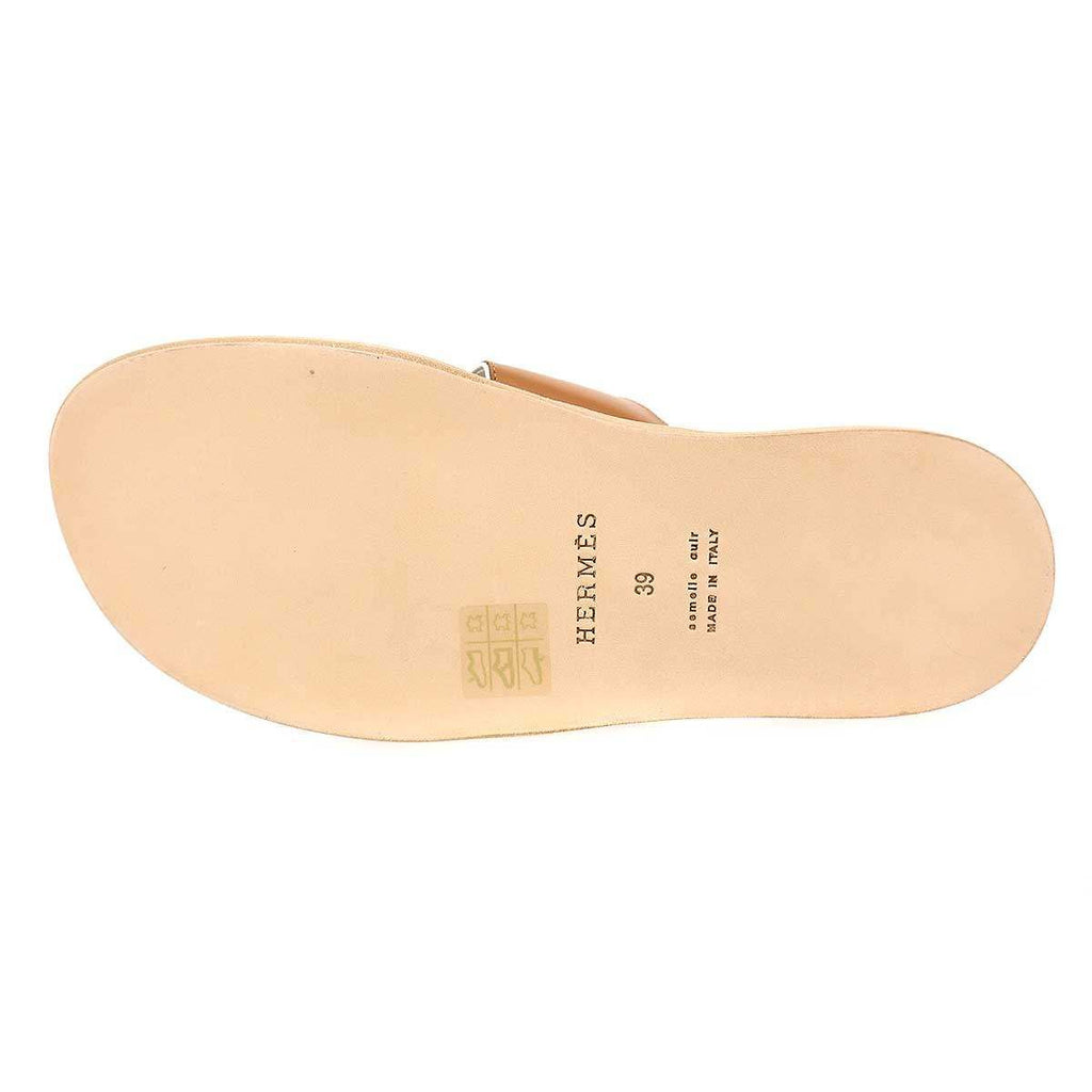 Hermes Izmir Sandals Brown — view 4