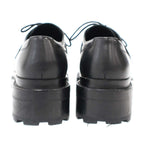 Hermes Kelly Derby Fast Leather Shoes Black — view 3