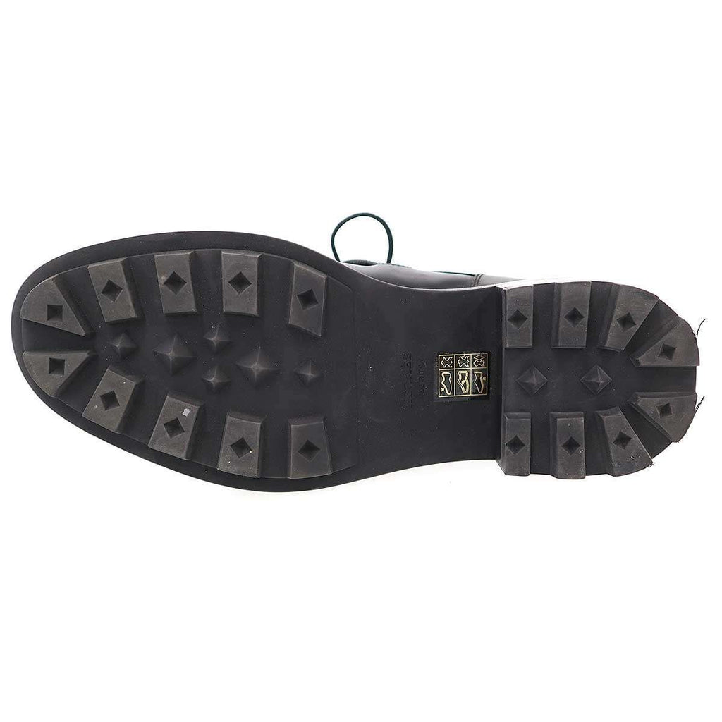 Hermes Kelly Derby Fast Leather Shoes Black — view 4