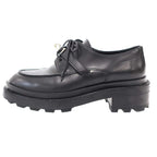 Hermes Kelly Derby Fast Leather Shoes Black — view 2
