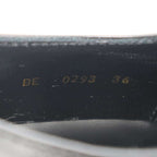 Celine Triomphe Leather Derby Shoes BE Black — view 6
