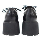 Celine Triomphe Leather Derby Shoes BE Black — view 3