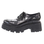 Celine Triomphe Leather Derby Shoes BE Black — view 2