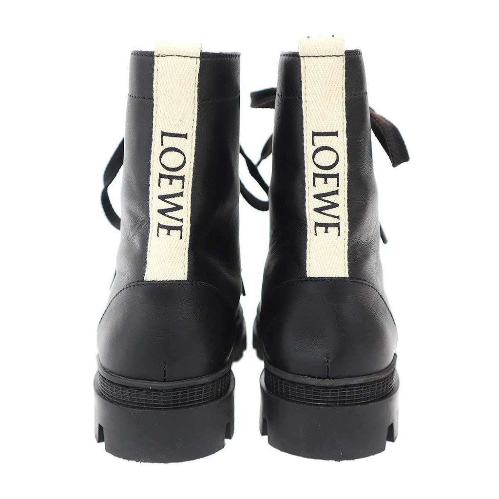 Loewe les Up Leather Boots Black — view 3