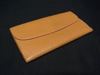 Gucci Wallet 035.0 Brown Gold Leather Bifold — view 2
