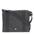 Hermes Shoulder Bag Bazas PM Her Line Cotton Canvas Gray Crossbody Daily