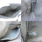 Hermes Shoulder Bag Bazas PM Her Line Cotton Canvas Gray Crossbody Daily — view 8