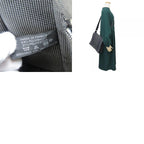 Hermes Shoulder Bag Bazas PM Her Line Cotton Canvas Gray Crossbody Daily — view 9