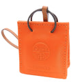 Hermes Bag Charm Sac Orange Agneau Milo