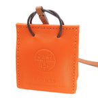 Hermes Bag Charm Sac Orange Agneau Milo — view 2