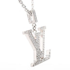 Louis Vuitton Necklace Pendentif LV GM — view 3