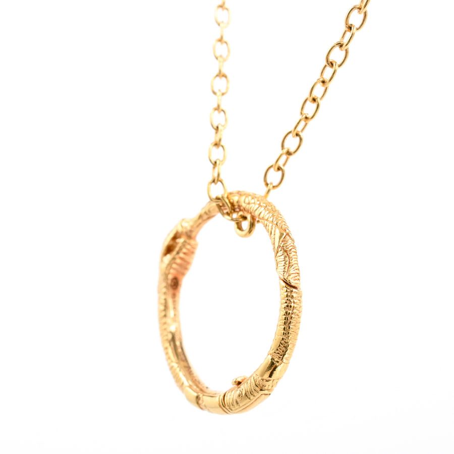 Gucci Necklace Ouroboros Gold — view 2