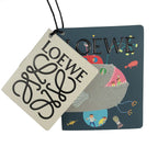 Loewe Suna Fujita Embroidered Scarf Green — view 6
