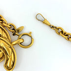 Chanel CC Logo Chain Necklace Long Gold Plated — view 3