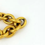 Chanel CC Logo Chain Necklace Long Gold Plated — view 5