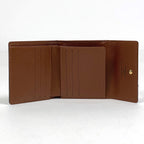 Louis Vuitton Portefeuille Elise Hook Trifold Wallet Monogram Brown — view 6