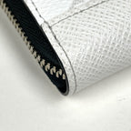 Louis Vuitton Zippy Wallet Horizontal Zip Around Taigarama Optic White — view 3