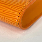 Louis Vuitton Pochette Makeup Cosmetics Pouch Epi Mandarin — view 3