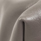 Prada Logo Handbag 2-Way Leather Gray — view 3