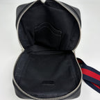 Gucci GG Pattern Belt Bag Soft Supreme Black — view 8