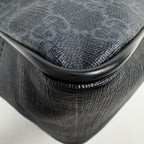 Gucci GG Pattern Belt Bag Soft Supreme Black — view 3