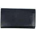 Hermes Citizen Twill Long Silk in Wallet Veau Blue Chien