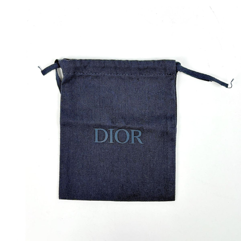 Dior Logo Necklace Cannage Stainless Steel Silver — view 5