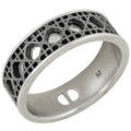 Dior Cannage Ring 925 Sterling Silver