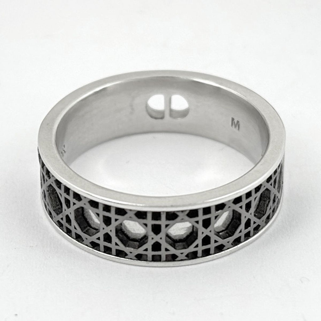 Dior Cannage Ring 925 Sterling Silver