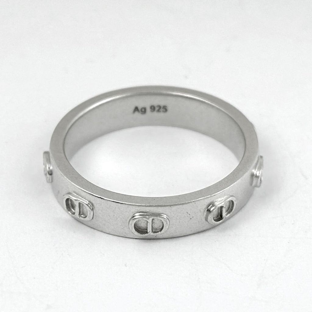 Dior Logo Ring CD 925 Sterling Silver
