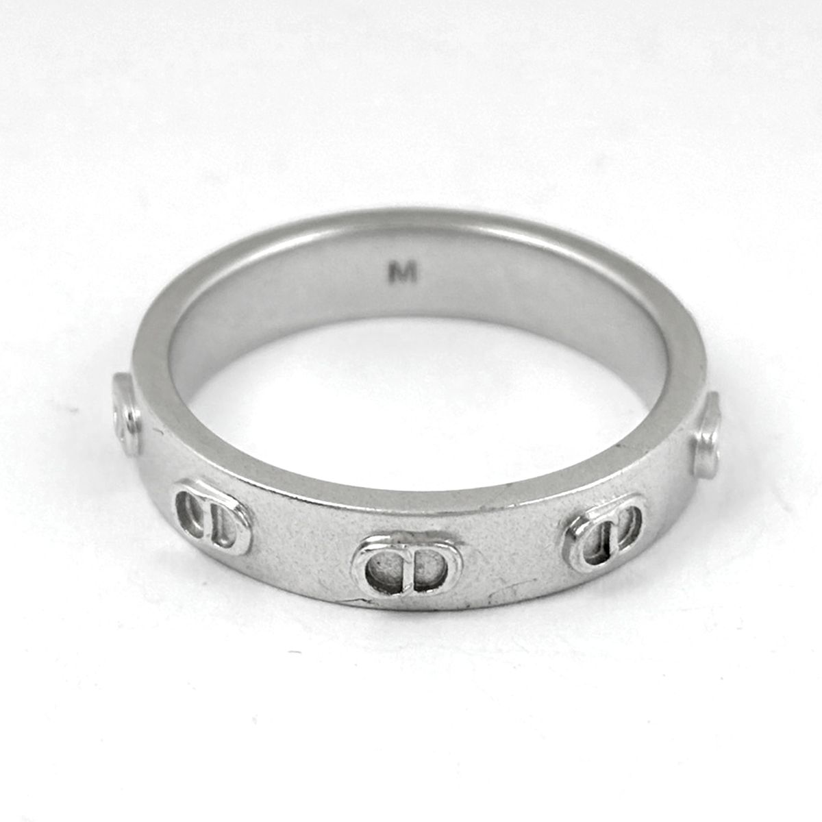 Dior Logo Ring CD 925 Sterling Silver