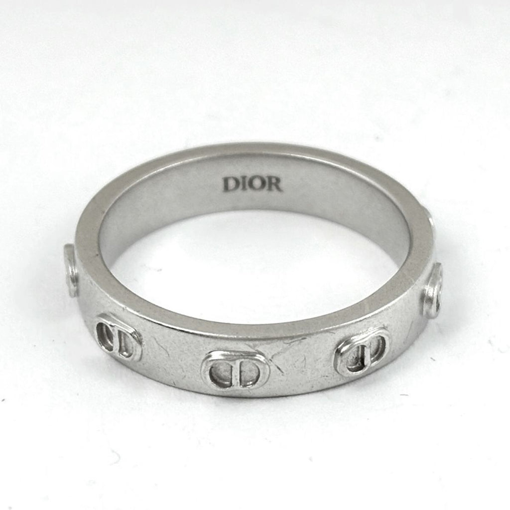 Dior Logo Ring CD 925 Sterling Silver